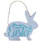 Easter Bunny Wooden Wall Sign 9.3 Inches
